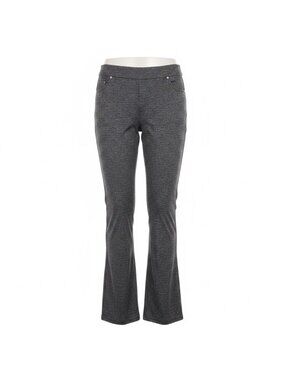 Athleta Womens Gray Stretch Flare-Leg Pants Size XL